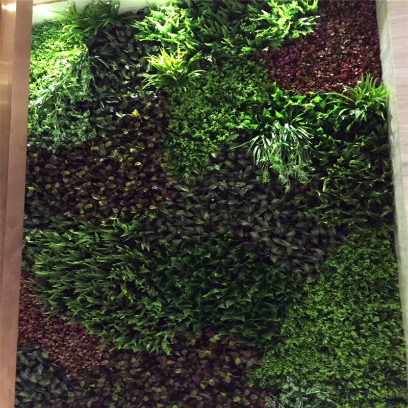 厂家批发设计室可批发仿真植物墙内外装饰仿真绿植墙生产施工