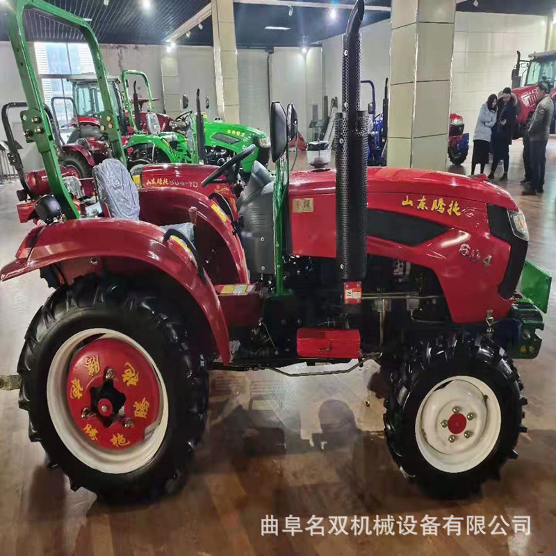 热销柴油动力除草翻地机设备水旱两用旋耕机304型单缸四驱拖拉机