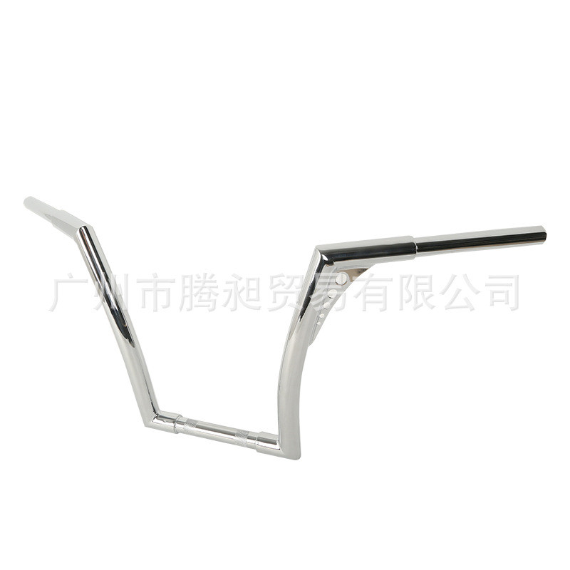 适用哈雷改装件运动者XL1200883改装14寸龙头手把管电镀车把管