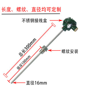 WZPK 芯鉑熱電阻 鉑電阻pt100分度號(hào)K型鎧裝 336S鎧裝