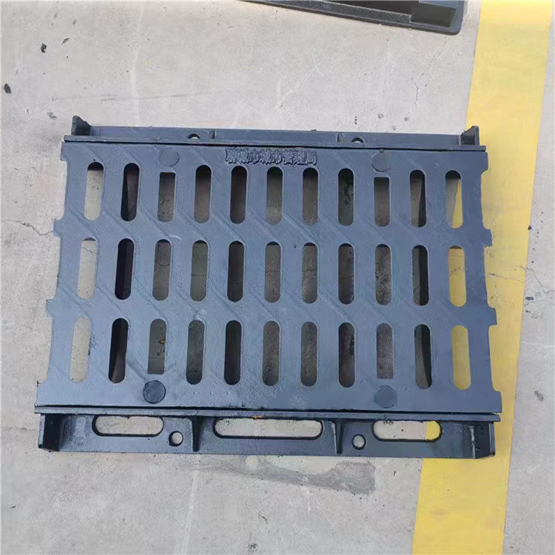 球墨铸铁雨水篦子单箅子300*500小区市政车库排水沟盖板