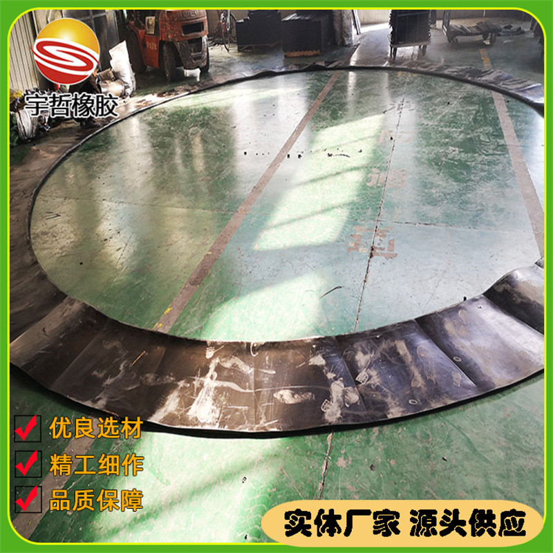 供应帘布橡胶板盾构洞口帘布密封圈橡胶帘布折页翻板宇哲隧道口