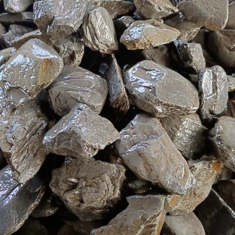鱼缸造景石鱼龟虎虾缸页岩石片生态假山溪流组合晒台水族石头装饰图片