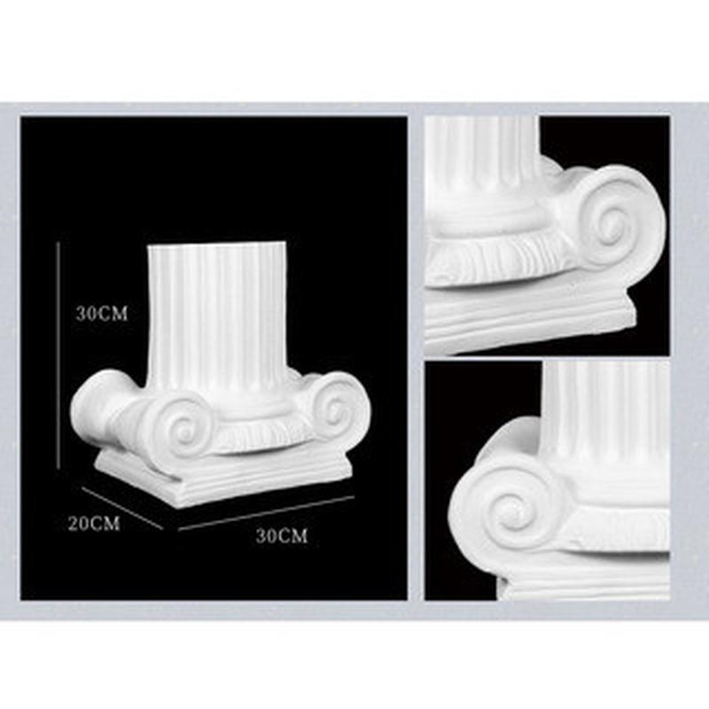 绘岳美术石膏雕塑摆件素描石膏像罗马柱底座写生静物画室配套器材