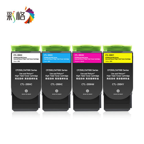 彩格适用奔图CTL-350再生粉盒CP2500DN CM7000FDN智享版彩色墨盒