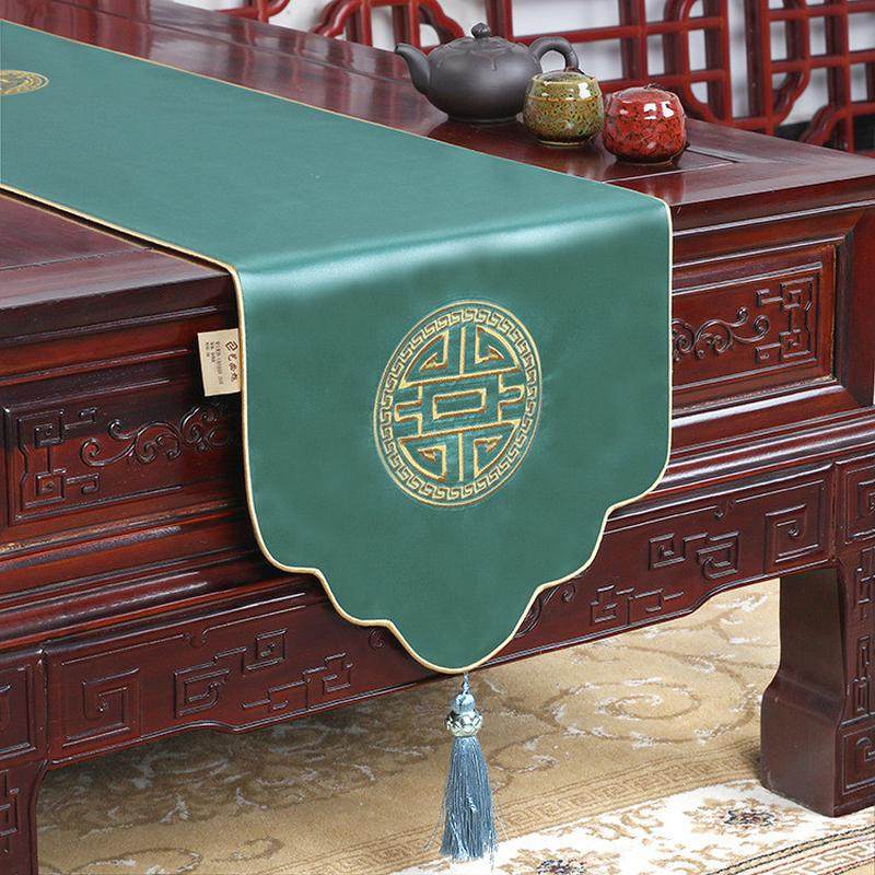 444z批发定做简约餐桌桌旗茶几旗床尾巾电视柜盖布可新中式,居家布艺,桌旗,淘宝优惠券,粉丝福利购,淘宝优惠卷