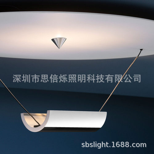 简约现代设计师顶灯北欧民宿餐厅中古风金属片led装饰卧室吸顶灯