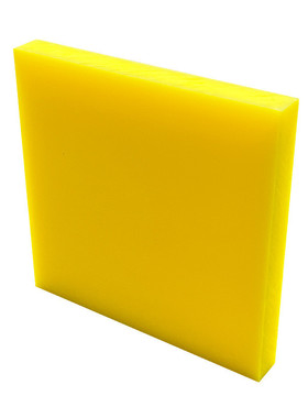 厂家批发高密度塑料制品抗压耐磨彩色板材自润滑黄色upe板