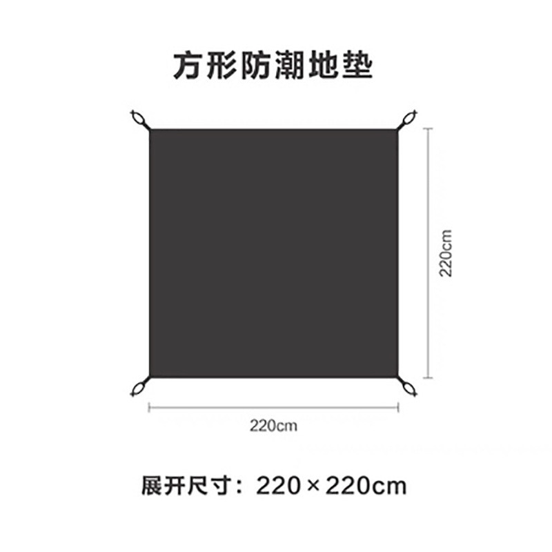 一室一厅露营帐篷户外4-6人双层家庭防雨加厚帐篷大空间隧道帐篷