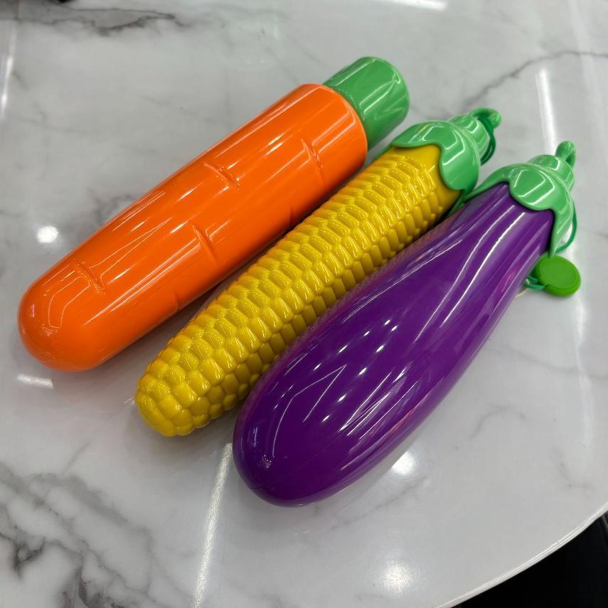 创意太阳伞晴雨两用女可爱防紫外线折叠遮阳伞胡红萝卜玉米造型