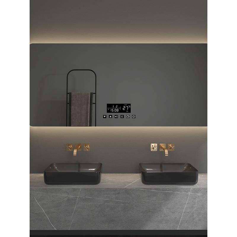 6b76发光镜智能镜子卫生间镜子led浴室镜带灯壁挂防雾厕所洗手触