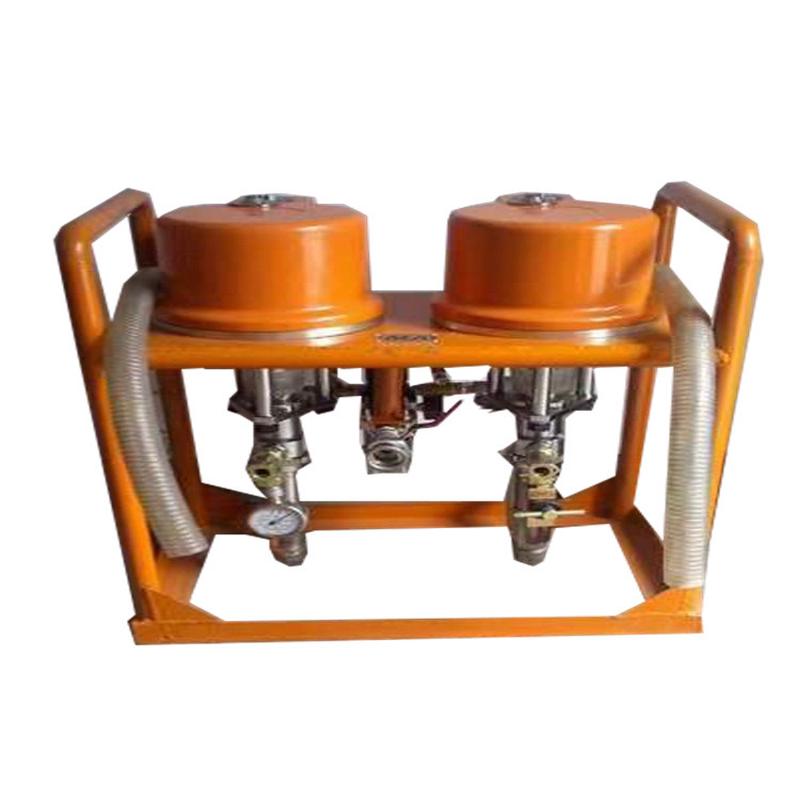 热销煤矿气动注浆泵矿用井下堵液注浆单水双液活塞泵发货快