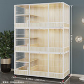 房子繁殖别墅实木猫猫咪猫柜猫笼子豪华多层三层组合猫窝繁育产房