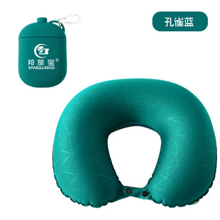 新款u形枕充气枕头二合一u形枕旅行充气枕车载充气多功能礼品
