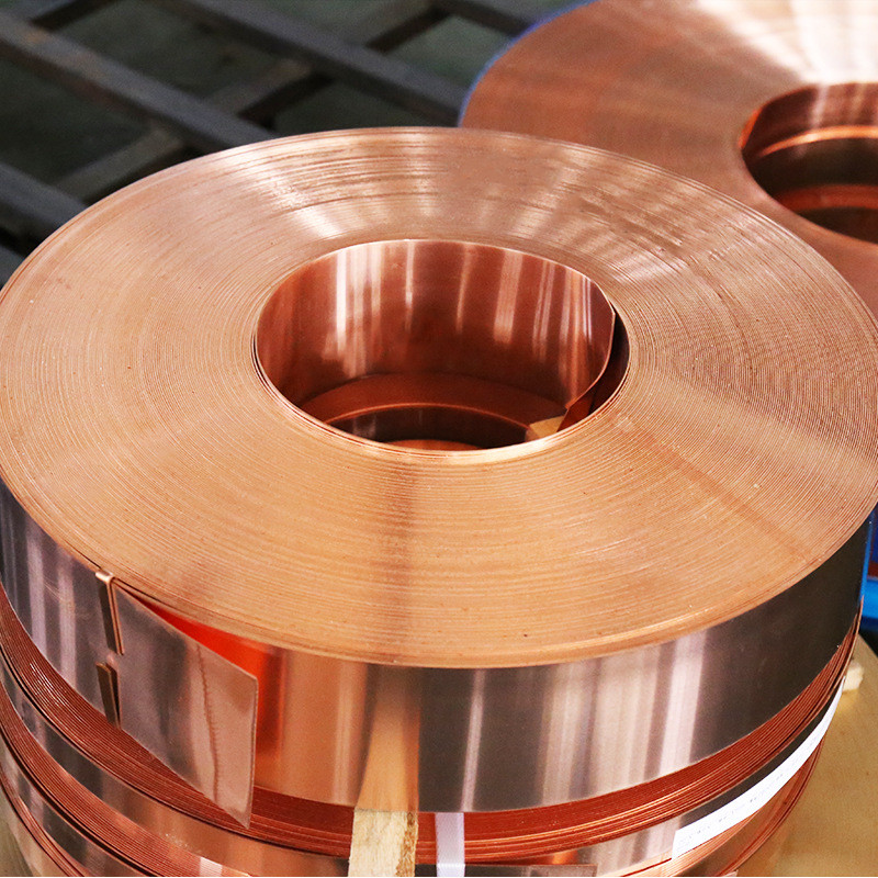 t2紫变压器新能源紫铜带高导电冲压铜带紫铜带