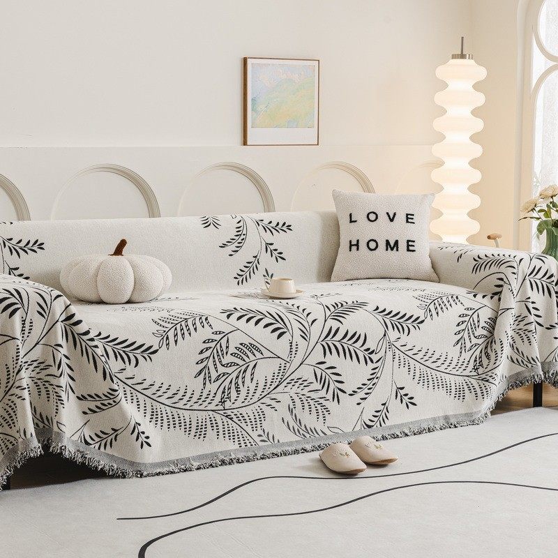 雪尼尔四季通用巾全包沙发套罩2024秋冬新款防尘防猫抓沙发盖布盖,居家布艺,沙发垫,淘宝优惠券,粉丝福利购,淘宝优惠卷