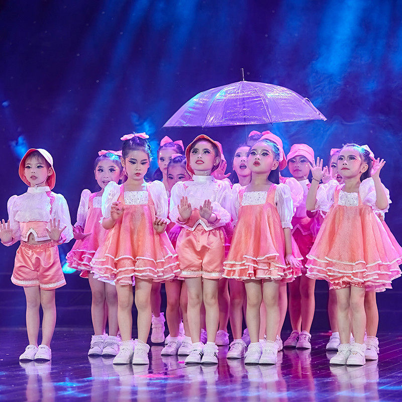 六一儿童蓬蓬纱裙再见幼儿园舞蹈男女唱表演服亮片,童装/婴儿装/亲子装,儿童演出服,淘宝优惠券,粉丝福利购,淘宝优惠卷