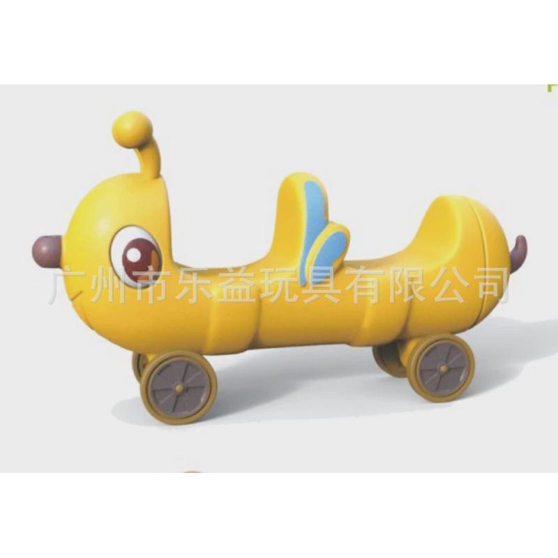 儿童幼儿园多人协力车动物滑车四人团队车滑行车感统训练车