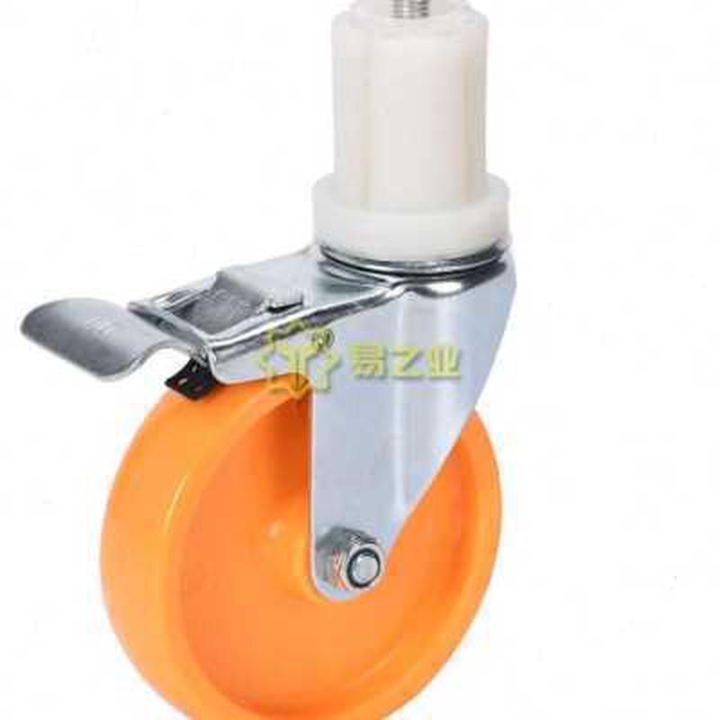 热销dtp9批发厂促铝合金脚手架易万向轮业轮子脚轮轱辘滚轮之转向