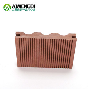 户外塑木地板防水防潮庭院露台塑木地板拱形木塑地板园林