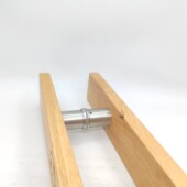 实木大门拉手中式 原木雕刻玻璃推拉门大门酒店大门拉手实木把手