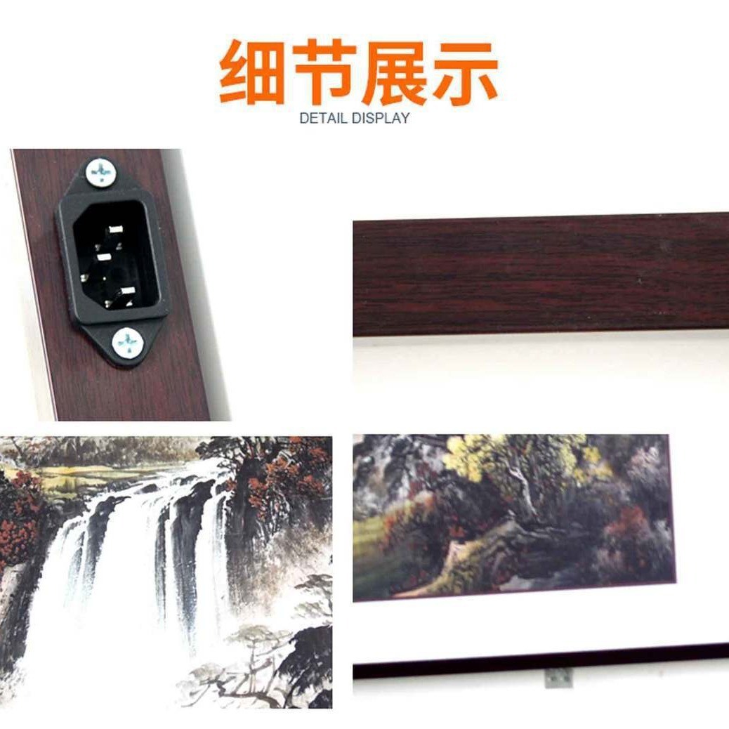 石墨烯远红外碳晶大画石墨烯碳晶墙暖电暖画客厅墙暖画