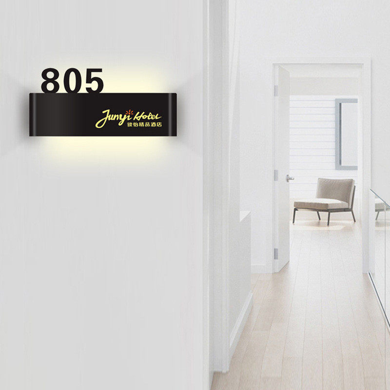 高档卫生间发光门牌创意带灯洗手间提示牌会所男女厕所发光标志牌