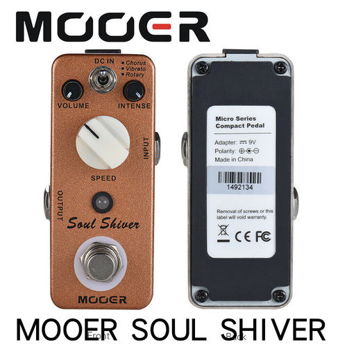 Mooer魔耳迷你调制周边类落地式鼓机电箱木吉他单块电吉他效果器