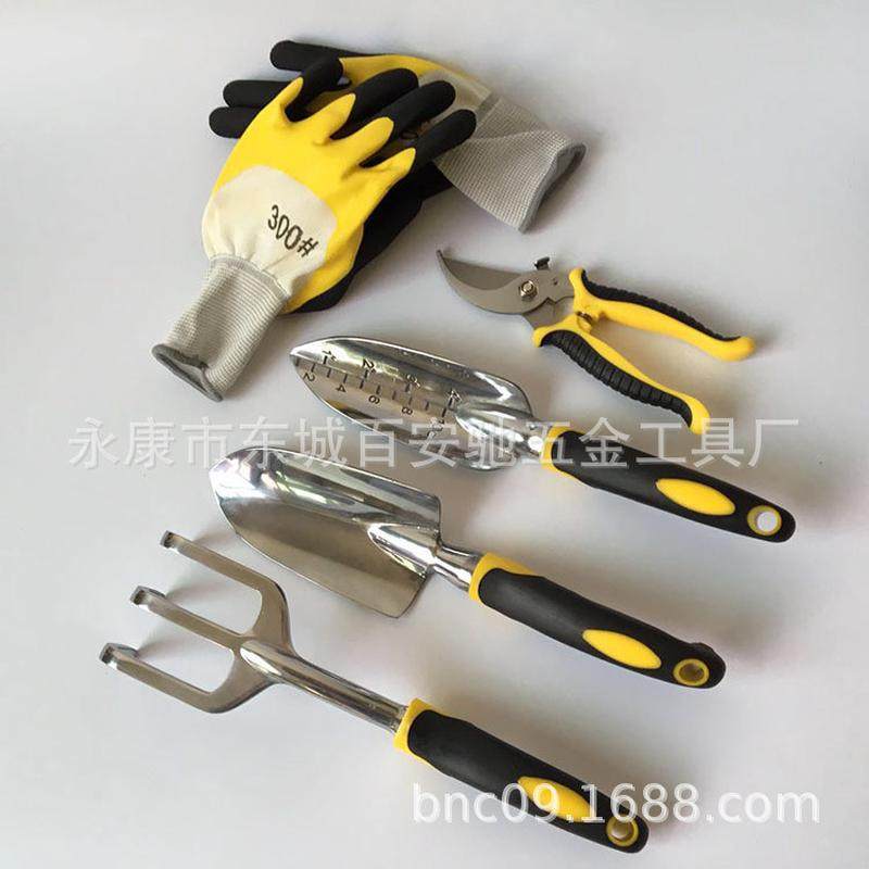 园林铝合金工具套装种花铲子五件套花园种植组套工具工具,鲜花速递/花卉仿真/绿植园艺,园艺用品套装,淘宝优惠券,粉丝福利购,淘宝优惠卷