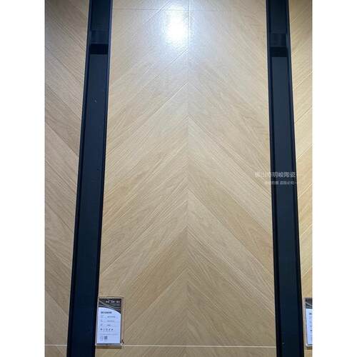 柔光瓷砖600x1200鱼骨砖纹精雕木纹砖皮纹砖布纹砖防滑耐磨地板砖