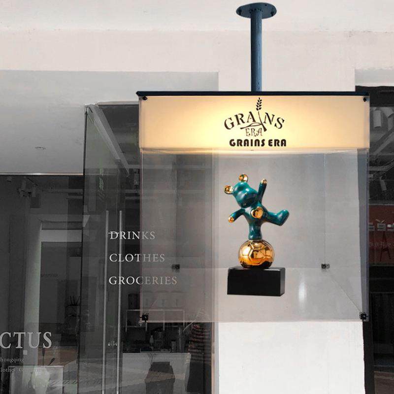 创意门店亚克力旋转灯箱展示旋转灯盒头发光广告灯牌墙门挂式招牌,文具电教/文化用品/商务用品,标志牌/提示牌/付款码,淘宝优惠券,粉丝福利购,淘宝优惠卷