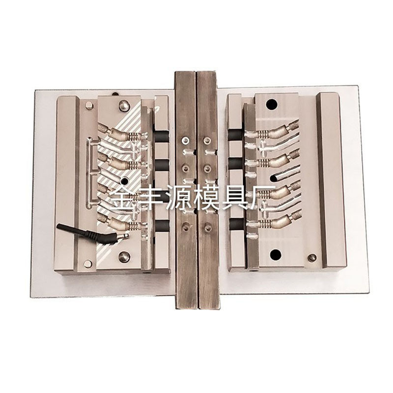 热销dc头线束包胶模具视频音频深圳模具pvctpe包胶模具广东插头模