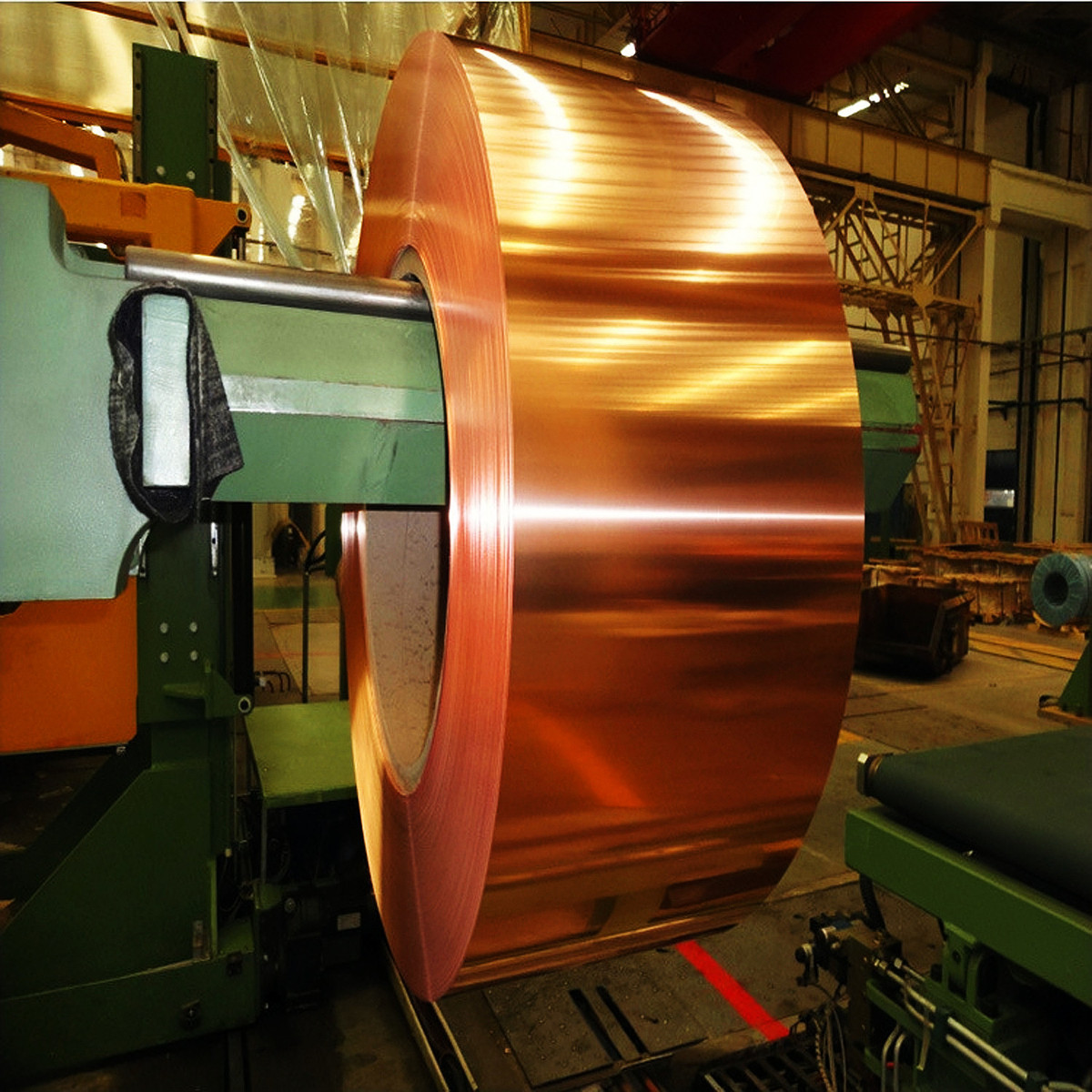 铜片铜片、铜皮导电铜片电感变压器t2紫铜带半硬c1100紫铜带