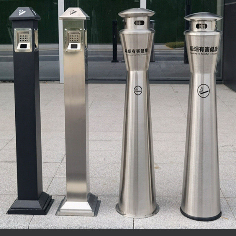 室外不锈钢烟灰柱酒店烟灰桶烟头收集立式灭烟柱烟灰缸吸烟熙之锦,家庭/个人清洁工具,垃圾桶,淘宝优惠券,粉丝福利购,淘宝优惠卷
