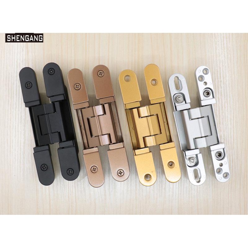 神冈隐形暗藏合页高档三维柜门实木可调隐藏式十字铰链静音暗铰