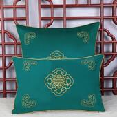 厂家直销新中式 沙发抱枕靠垫古典椅子沙发靠枕腰枕定做芯可含