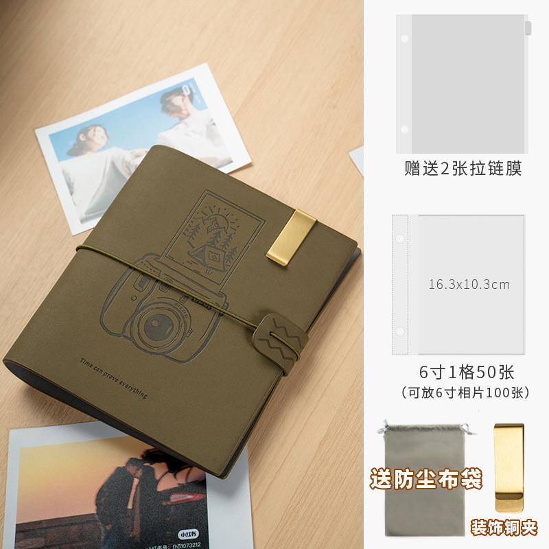 拍立得相册mini一宫格两宫格3寸迷你相册富士相纸收新品