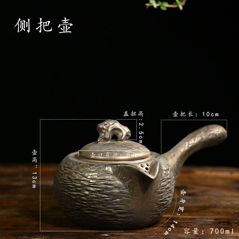 围炉煮茶烧烤室内火炉陶瓷古法碳火煮茶壶炉炭烤红薯炉子耐热干烧