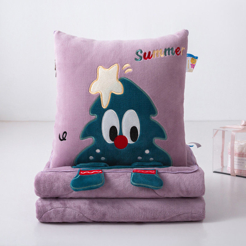 水晶超柔抱枕被子两用可折叠汽车沙发靠垫可爱办公室午睡毯子加厚,居家布艺,抱枕被,淘宝优惠券,粉丝福利购,淘宝优惠卷