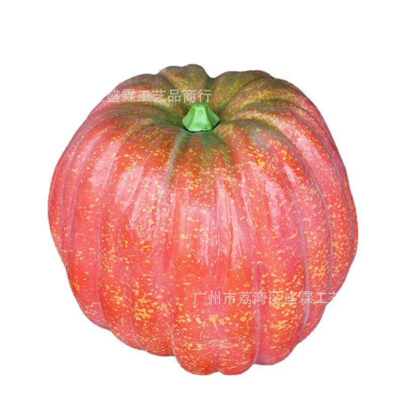 仿真南瓜南瓜橱柜装饰品剧组摄影道具万圣节装饰超大模型