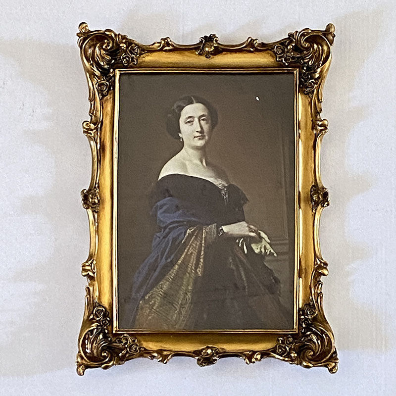 欧式创意树脂相框装饰画客厅相框餐厅玄关挂画美式金色卧室卧室