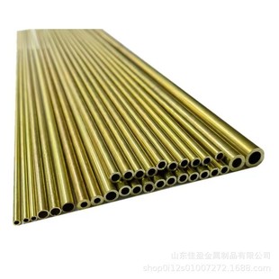 h59黄铜铜管h65黄铜管毛细管h62家具黄铜套管t2黄铜管切割加工