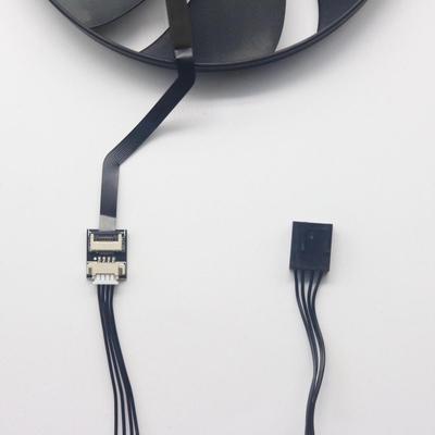 英伟达公版4090风扇转接线 接线端子 主板4pin 显卡小4pin定制线