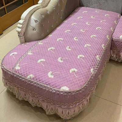 d諌1欧式沙发垫子全包四季通用罩u型简欧套布艺坐垫套防滑罩包邮