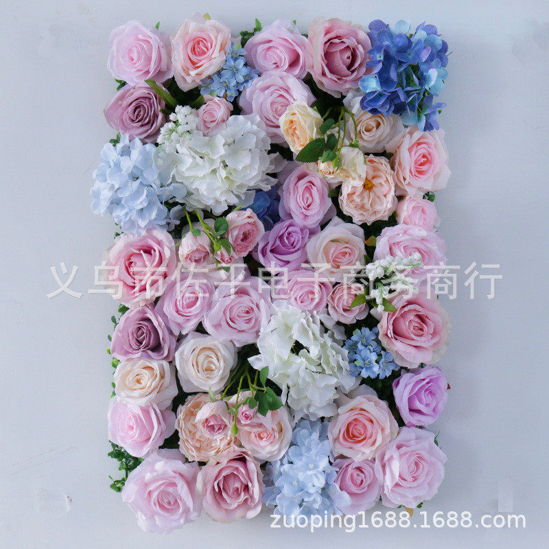 仿真花墙批发家居装饰品假花壁挂植物墙