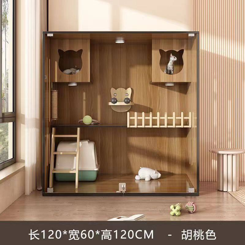 猫别墅家用猫室内猫屋猫笼舍猫窝猫柜子豪华猫房子猫咪窝木质笼子,宠物/宠物食品及用品,猫笼子/猫别墅,淘宝优惠券,粉丝福利购,淘宝优惠卷