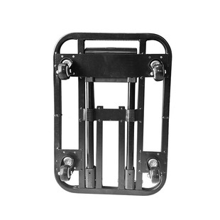 四轮平板车拖车折叠快递家用手推车可伸缩小推车拉货手拉搬运车