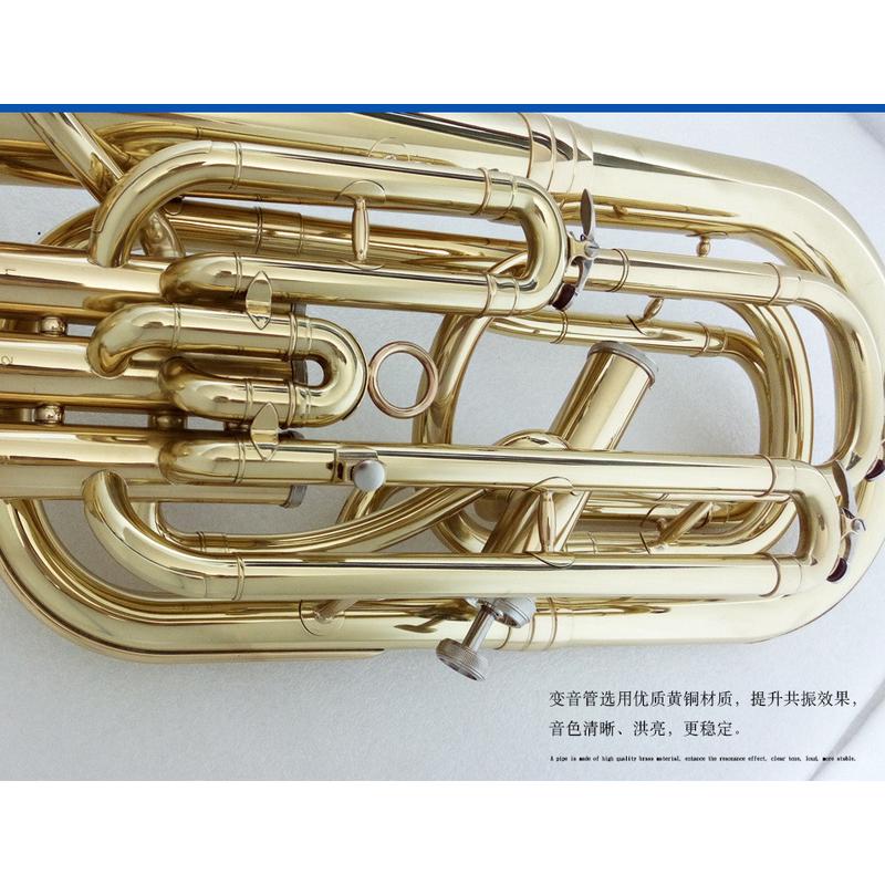 峰臣降B调三立键次中音号乐器/巴立东/大号/小抱号初学铜管乐器