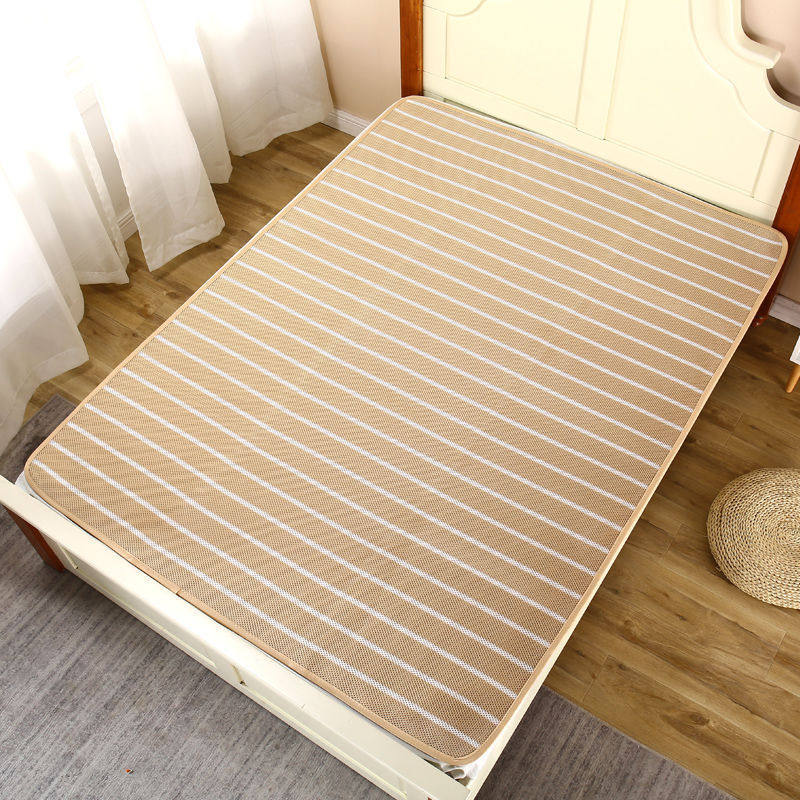 3d榻榻米床垫水洗透气空气瑜伽日式薄款加厚成人儿童三维凉席立体