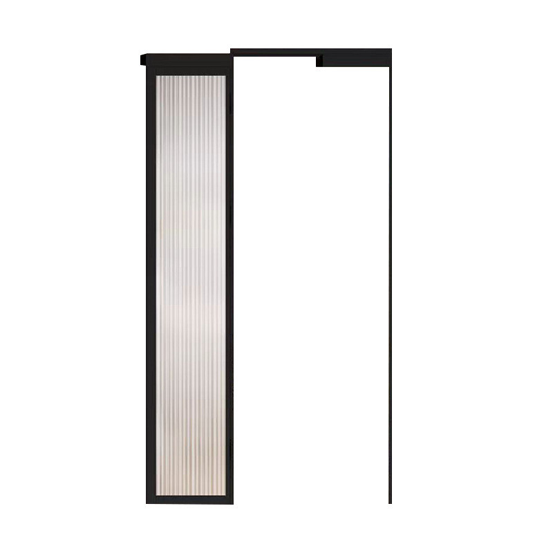 厨房pt门极窄室外平开门阳台别墅客厅厨房铝合金隔断门推拉一体门